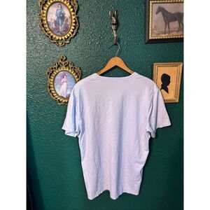 Mens Baby Blue Lululemon Short Sleeve Shirt Size Medium